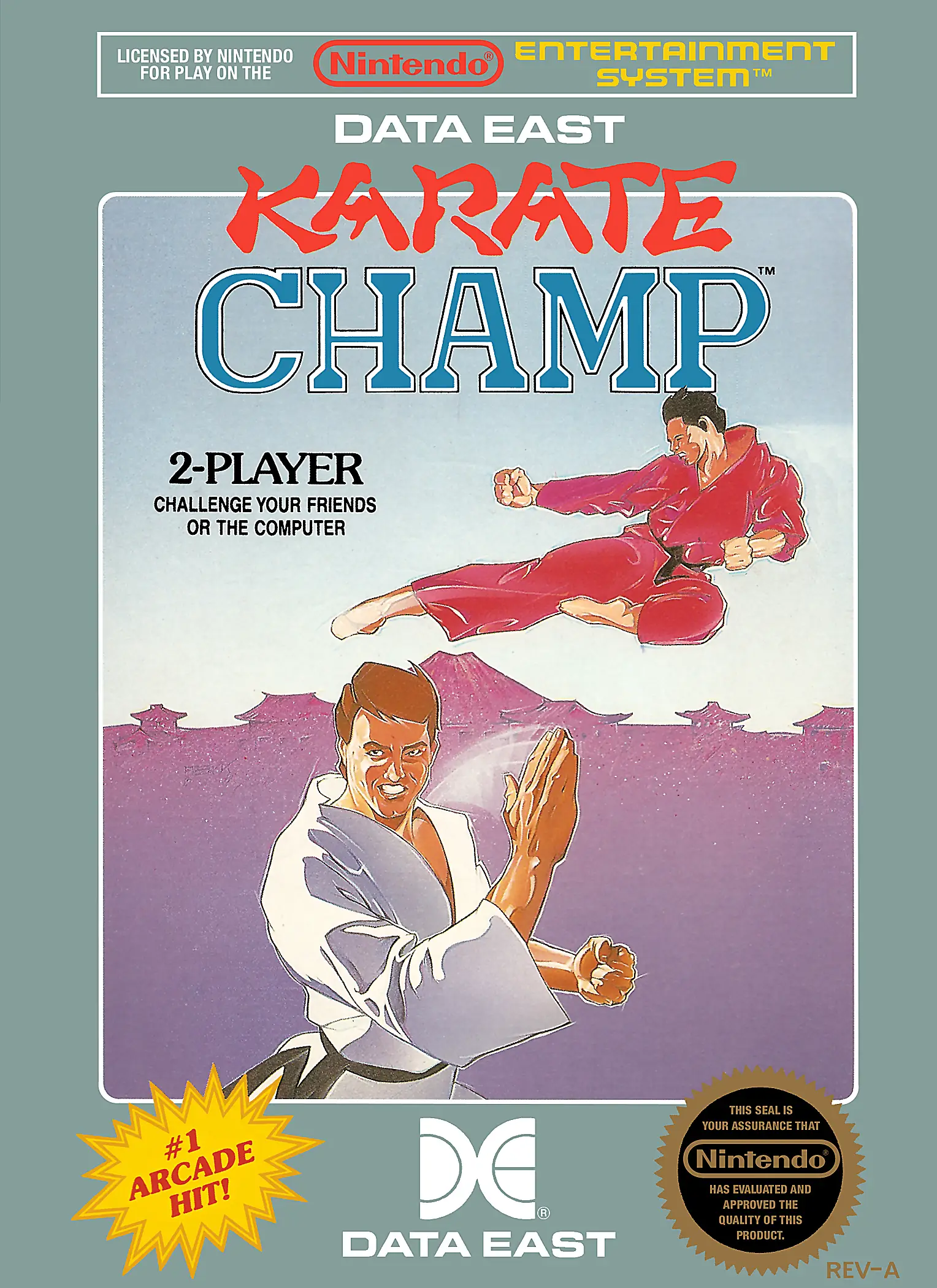 Capa de Karate Champ