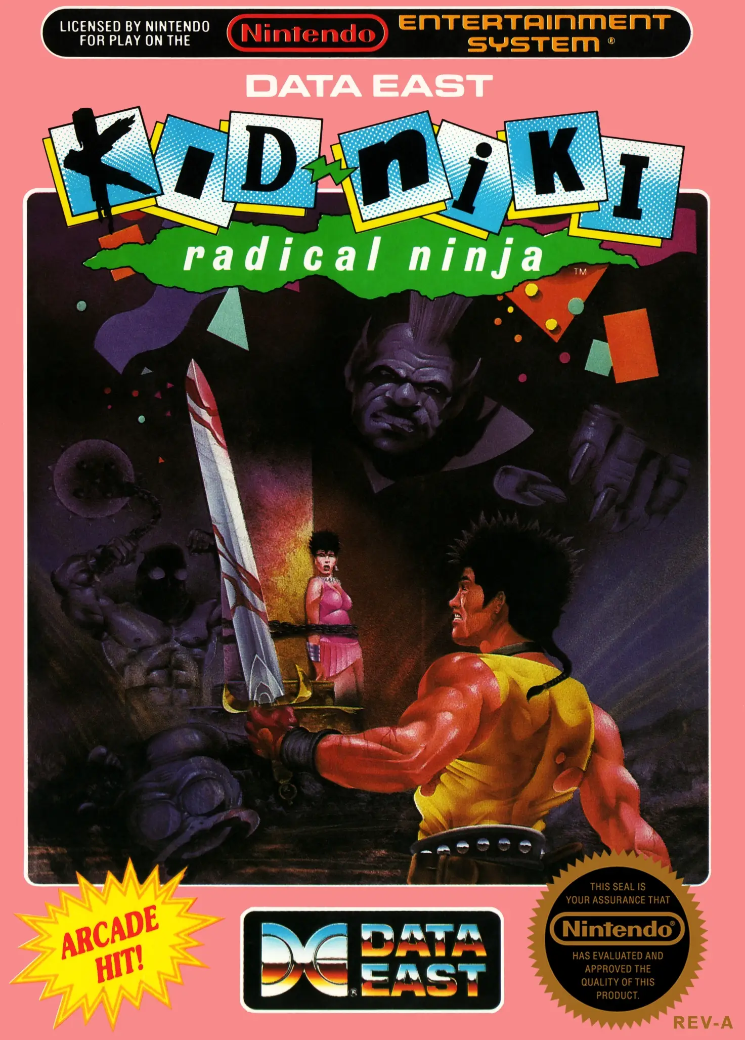 Capa de Kid Niki: Radical Ninja [5 Screw]