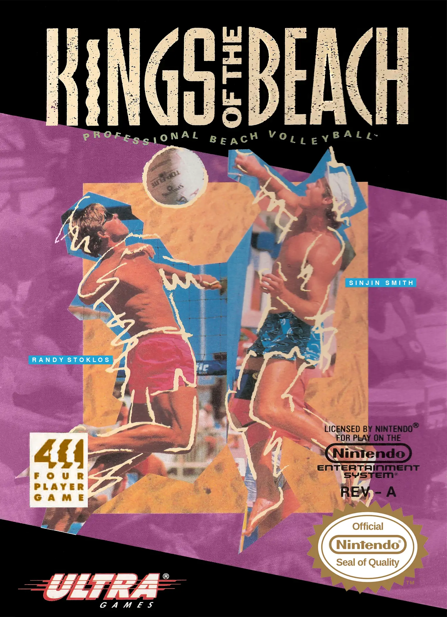 Capa de Kings of the Beach - Professional Beach Volleyball