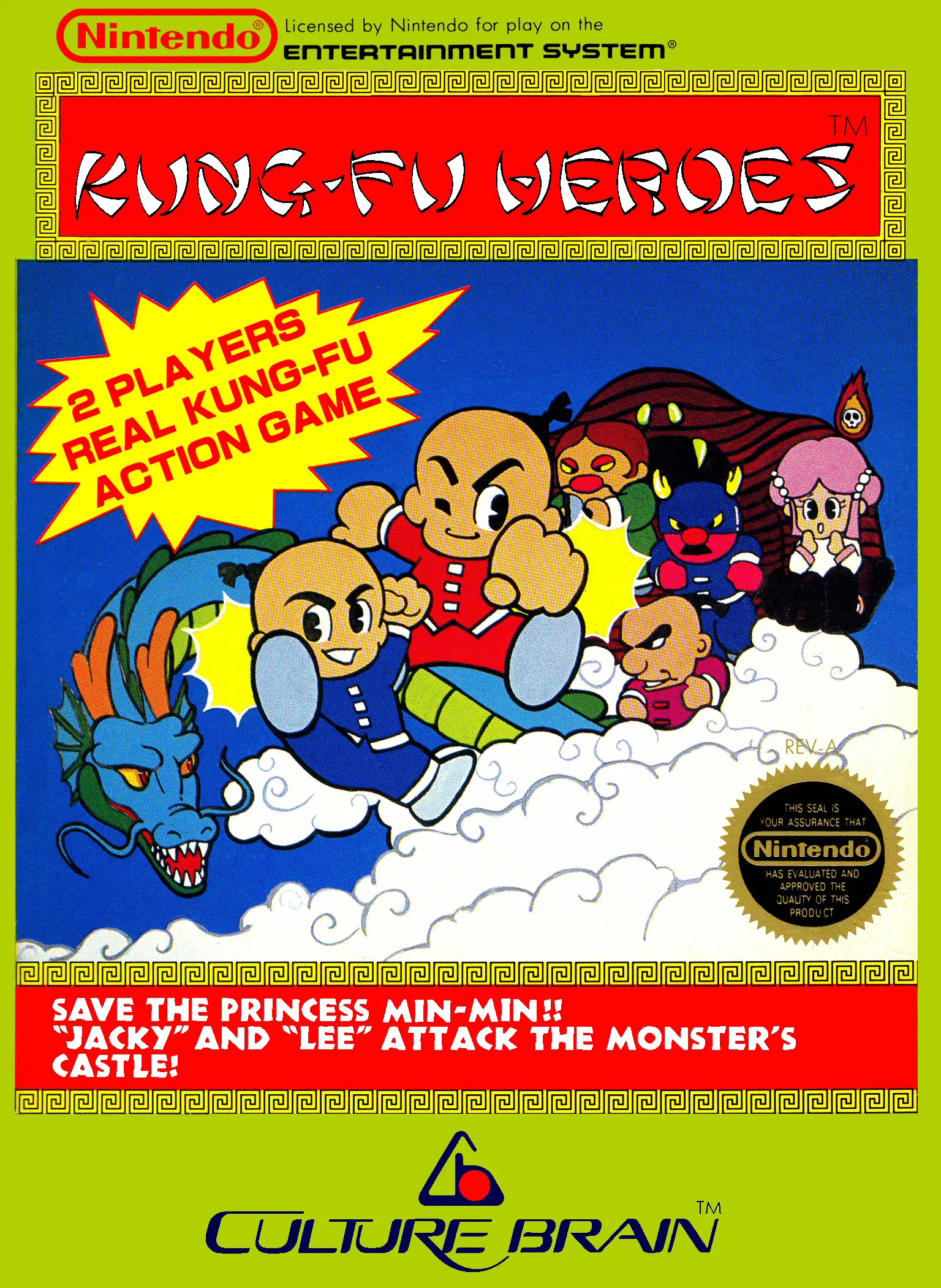 Capa de Kung-Fu Heroes