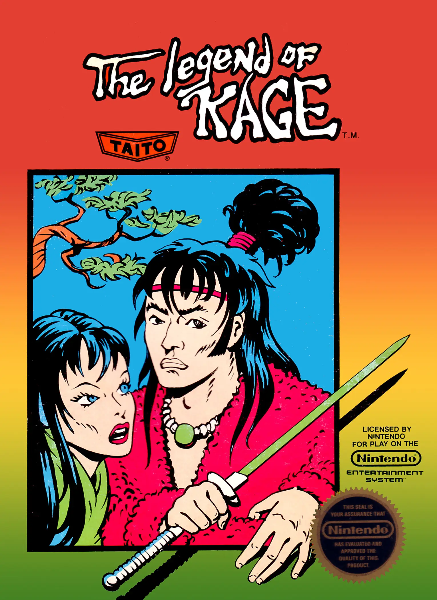 Capa de Legend of Kage