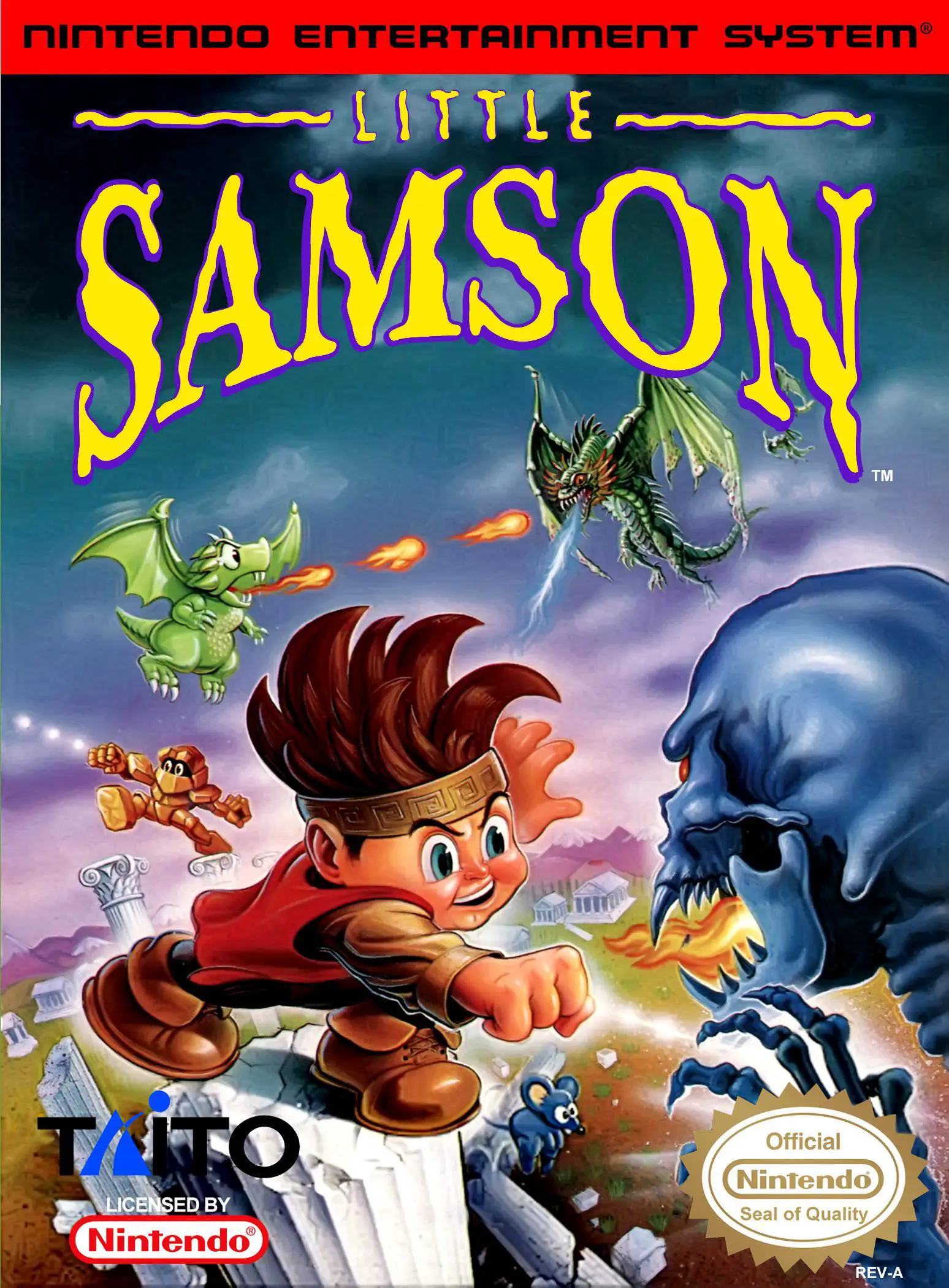 Capa de Little Samson