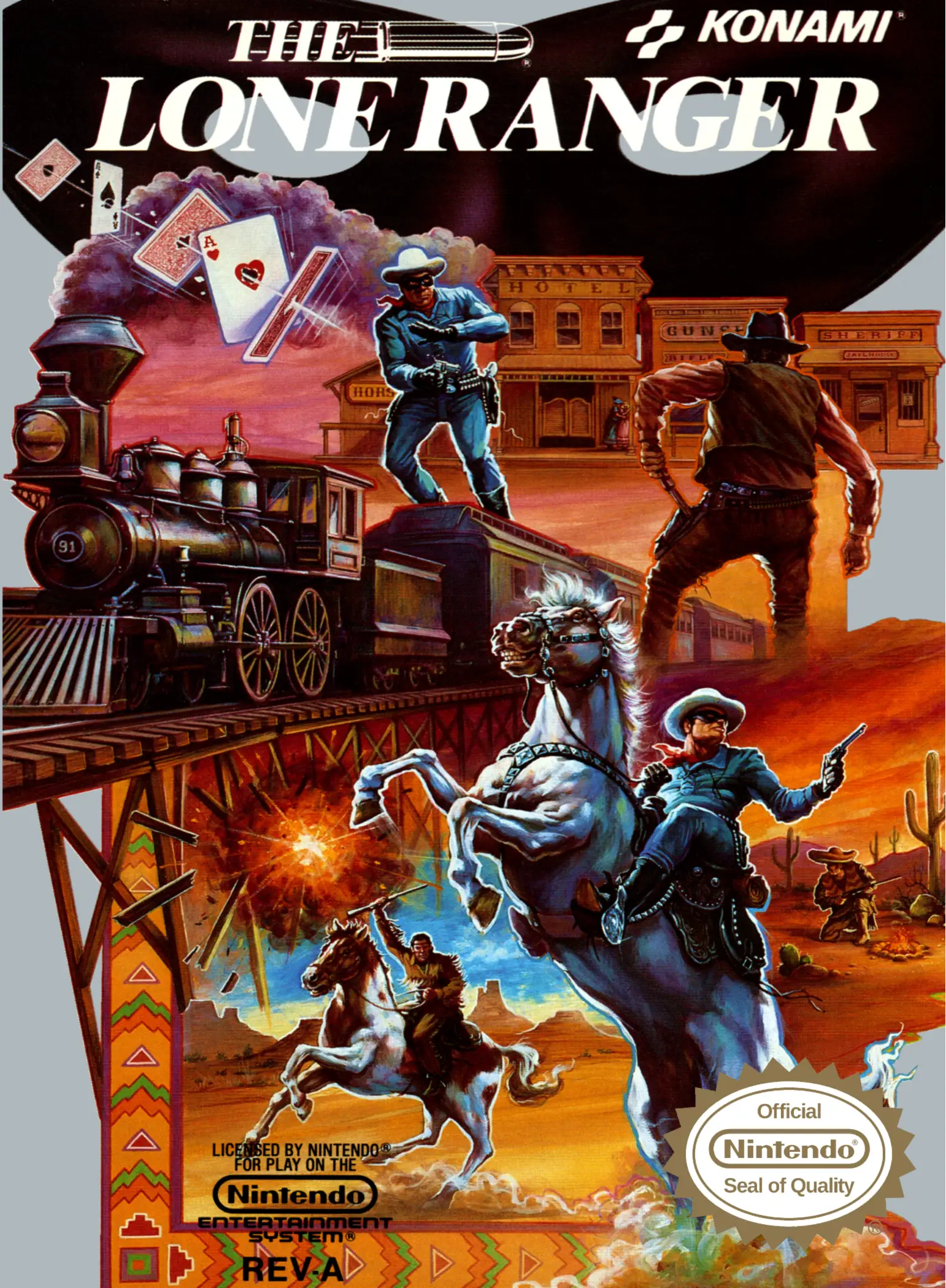 Capa de Lone Ranger