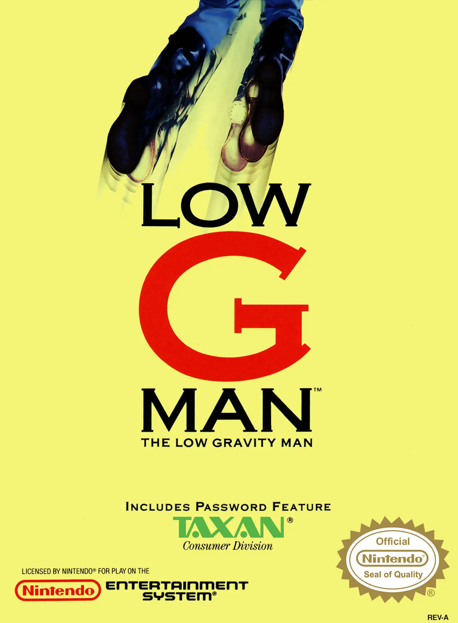 Capa de Low G Man: The Low Gravity Man