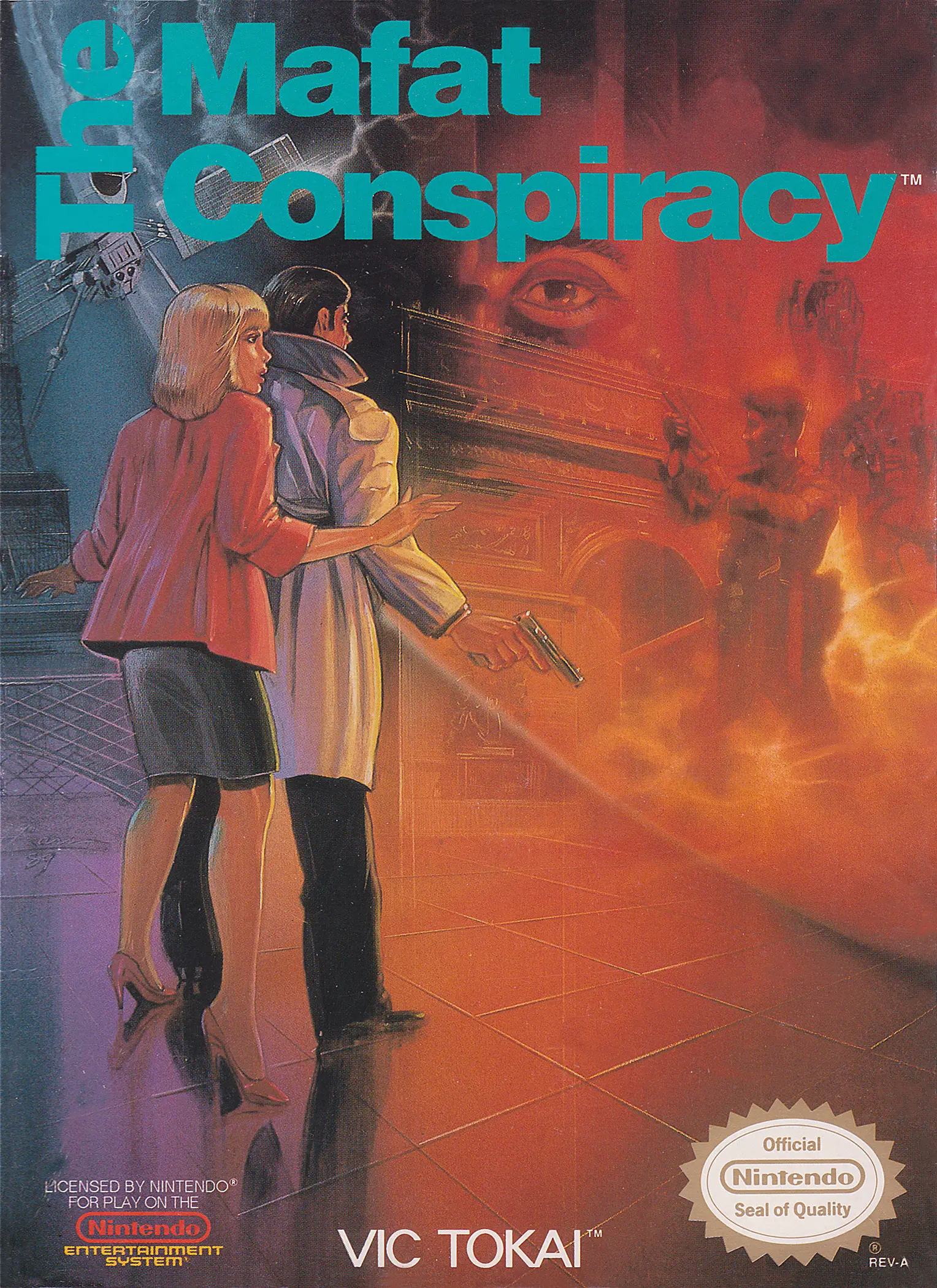Capa de Mafat Conspiracy