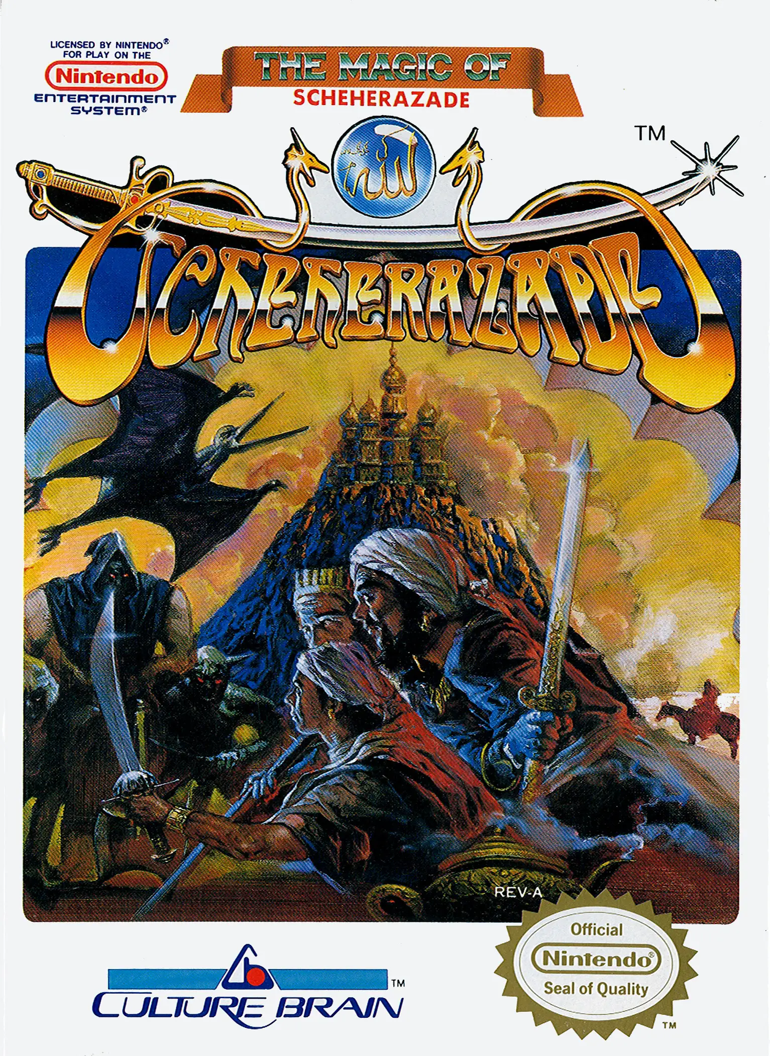 Capa de Magic of Scheherazade