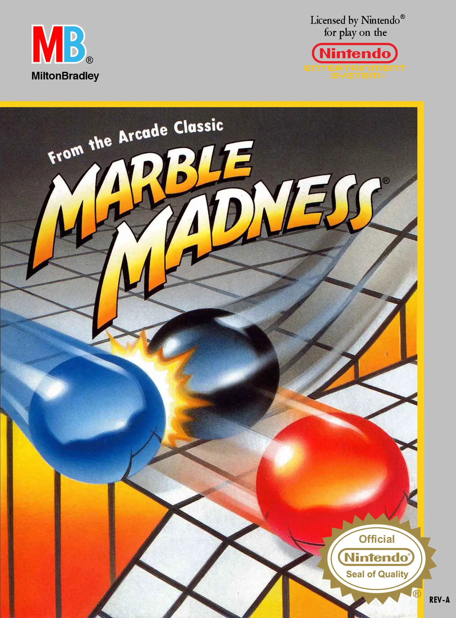 Capa de Marble Madness