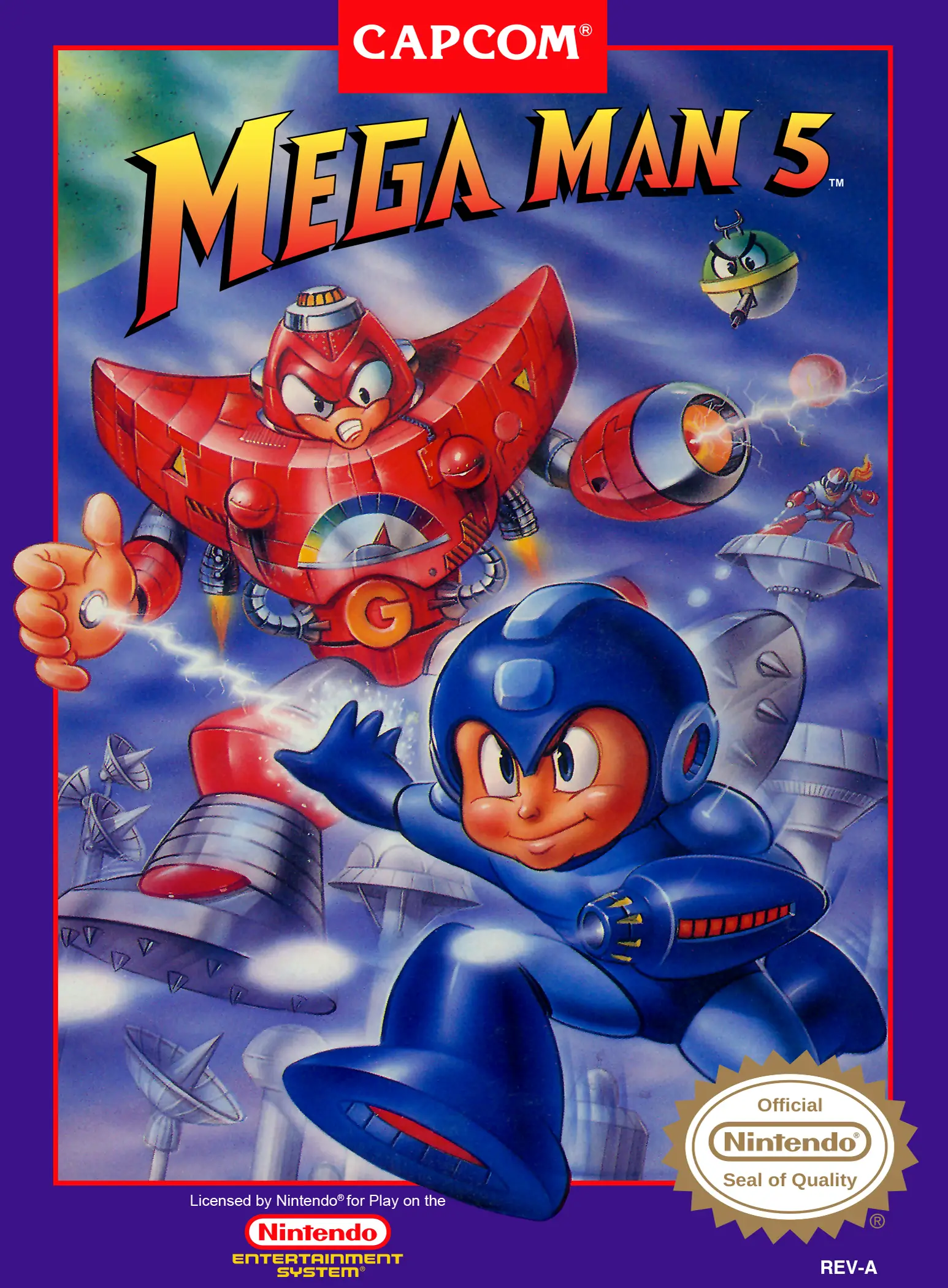 Capa de Mega Man 5