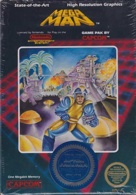 Capa de Mega Man [First Print]