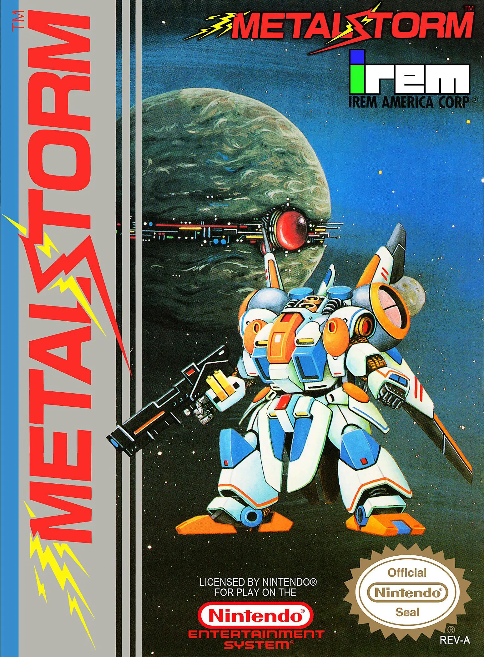 Capa de Metal Storm