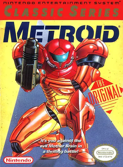 Capa de Metroid [Classic Series]