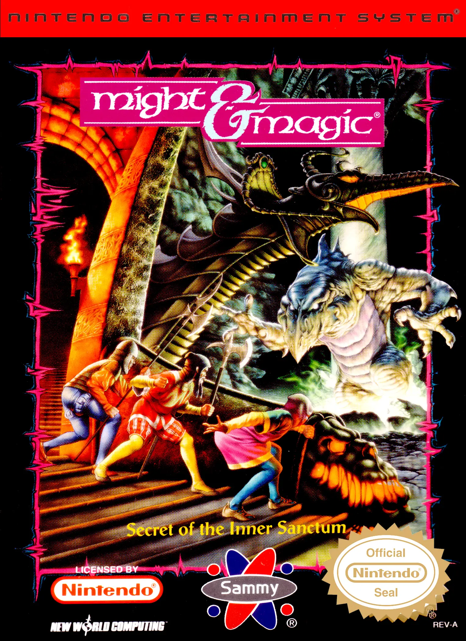 Capa de Might & Magic: Secret of the Inner Sanctum