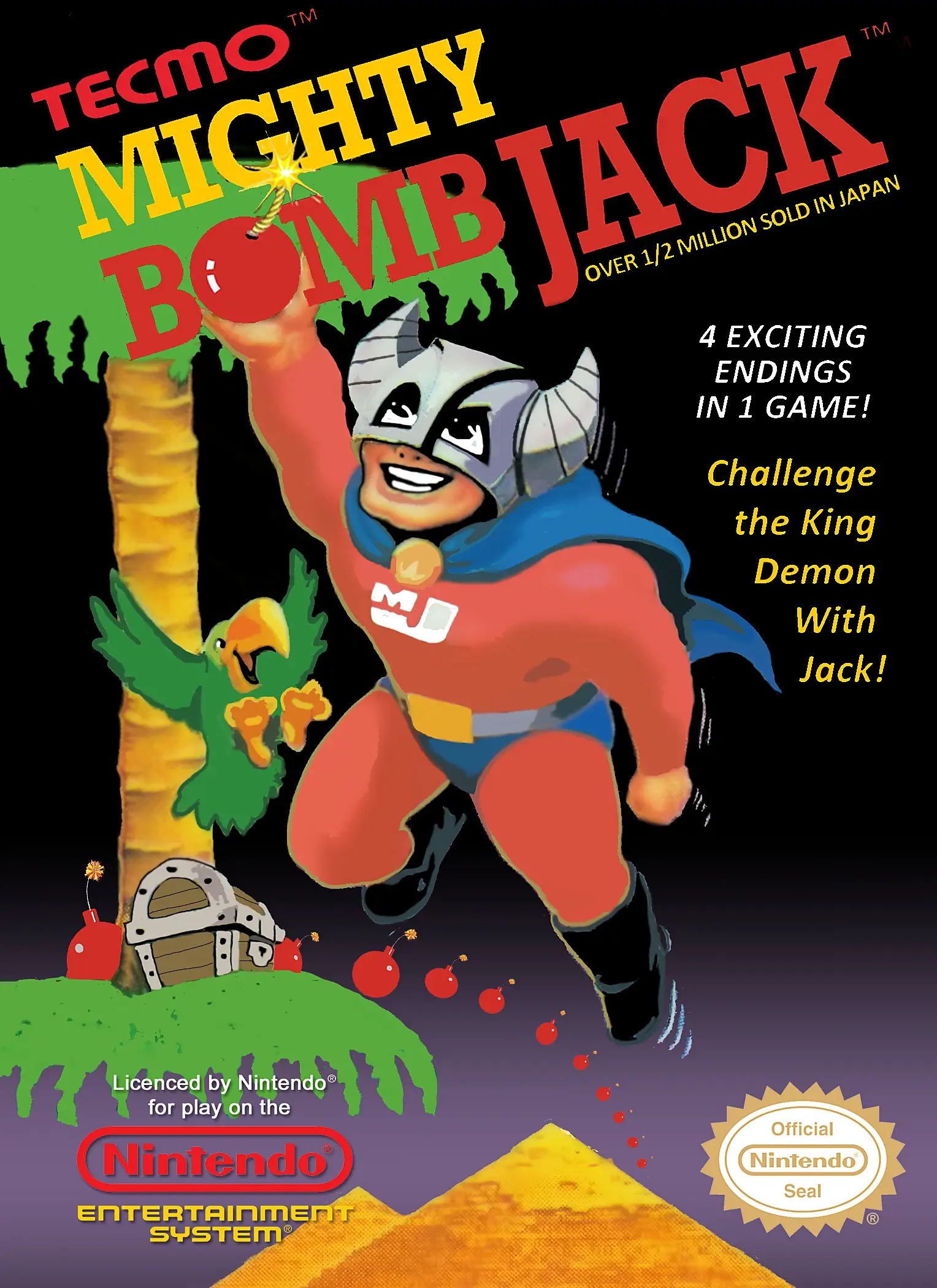 Capa de Mighty Bomb Jack