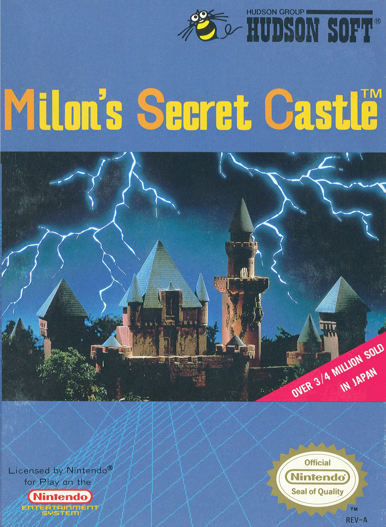 Capa de Milon's Secret Castle