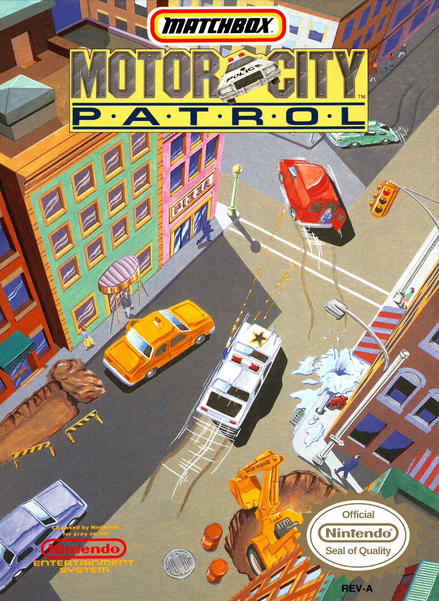 Capa de Motor City Patrol