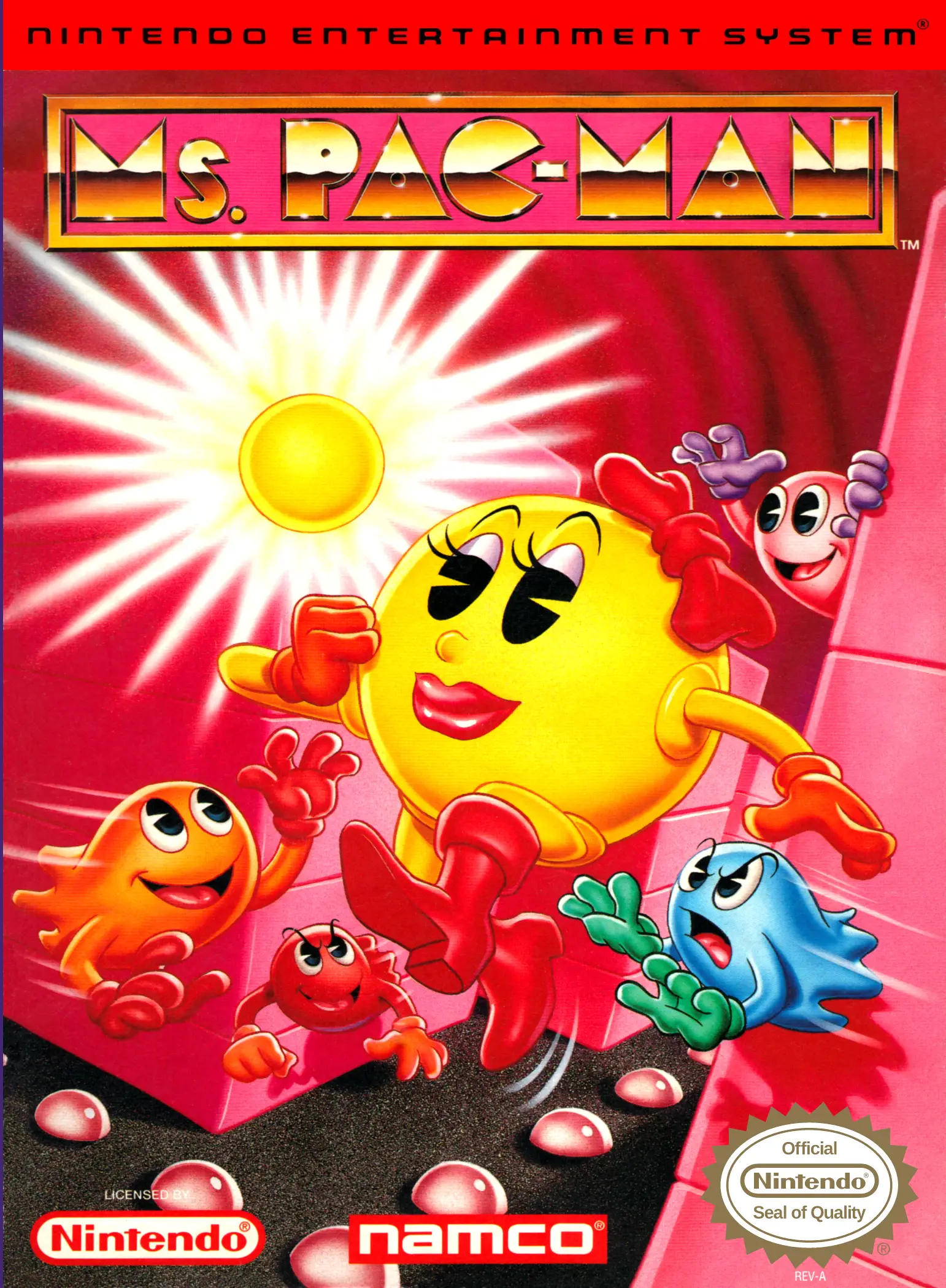 Capa de Ms. Pac-Man (Namco)