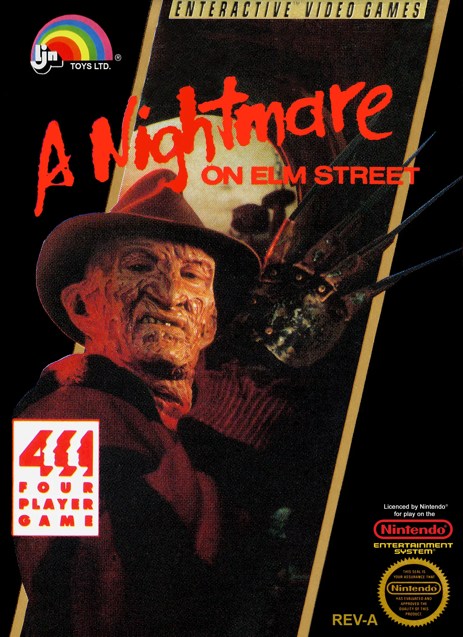 Capa de Nightmare on Elm Street