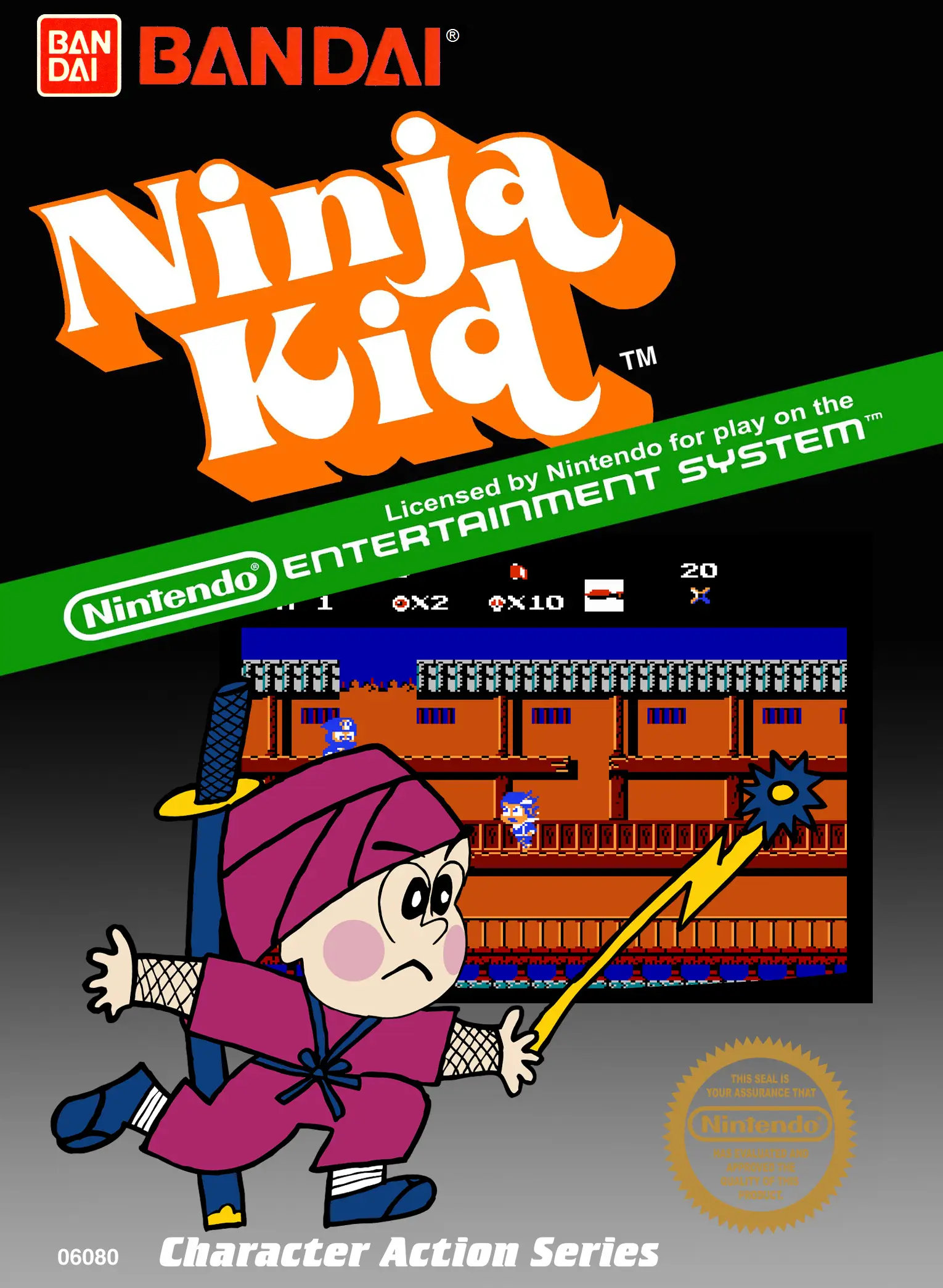 Capa de Ninja Kid