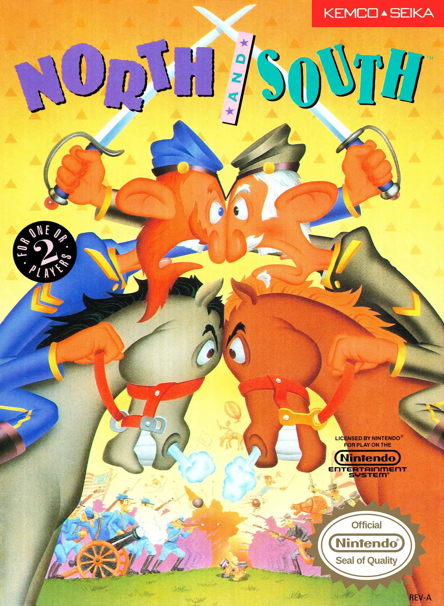Capa de North & South