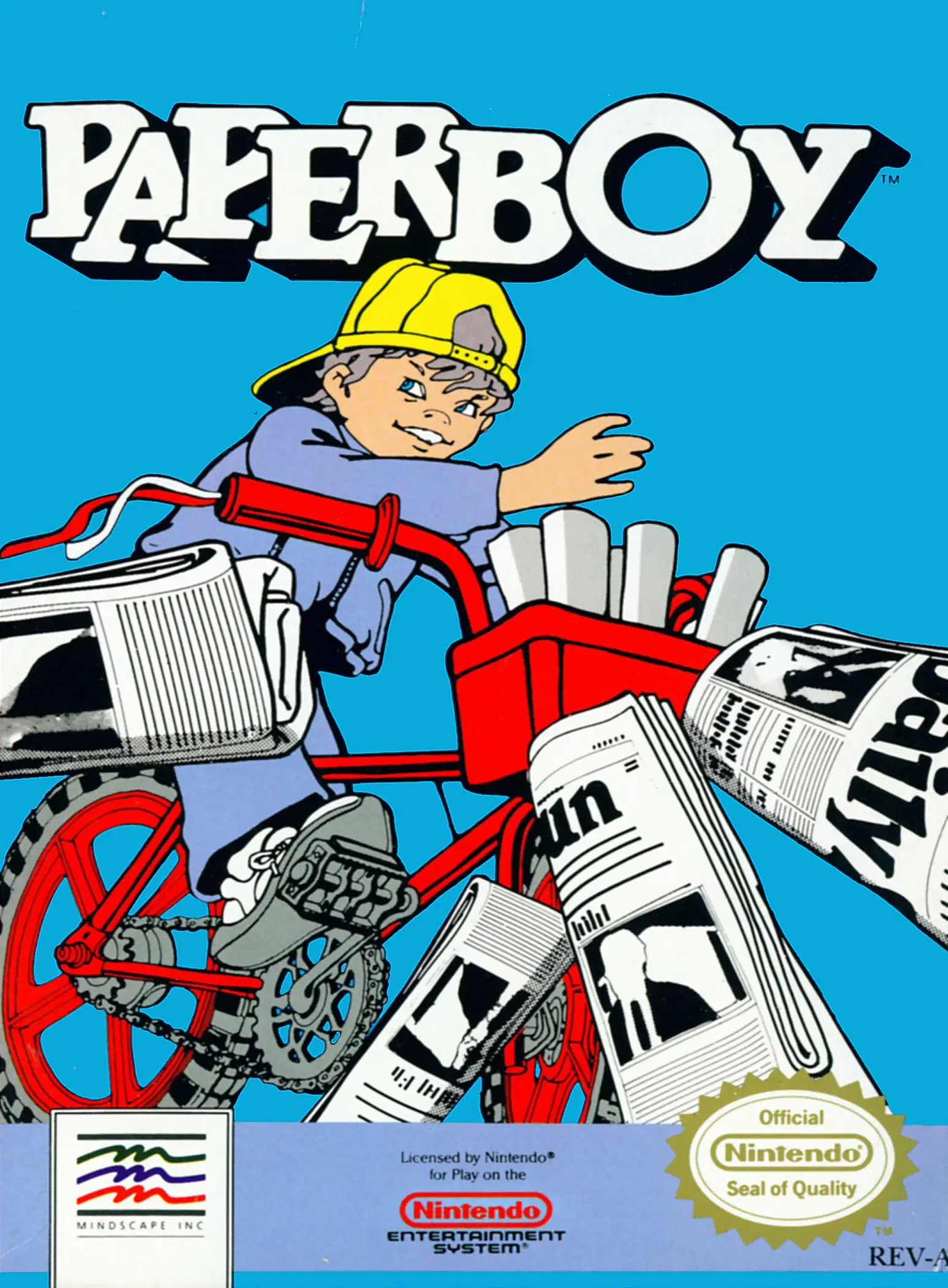 Capa de Paperboy