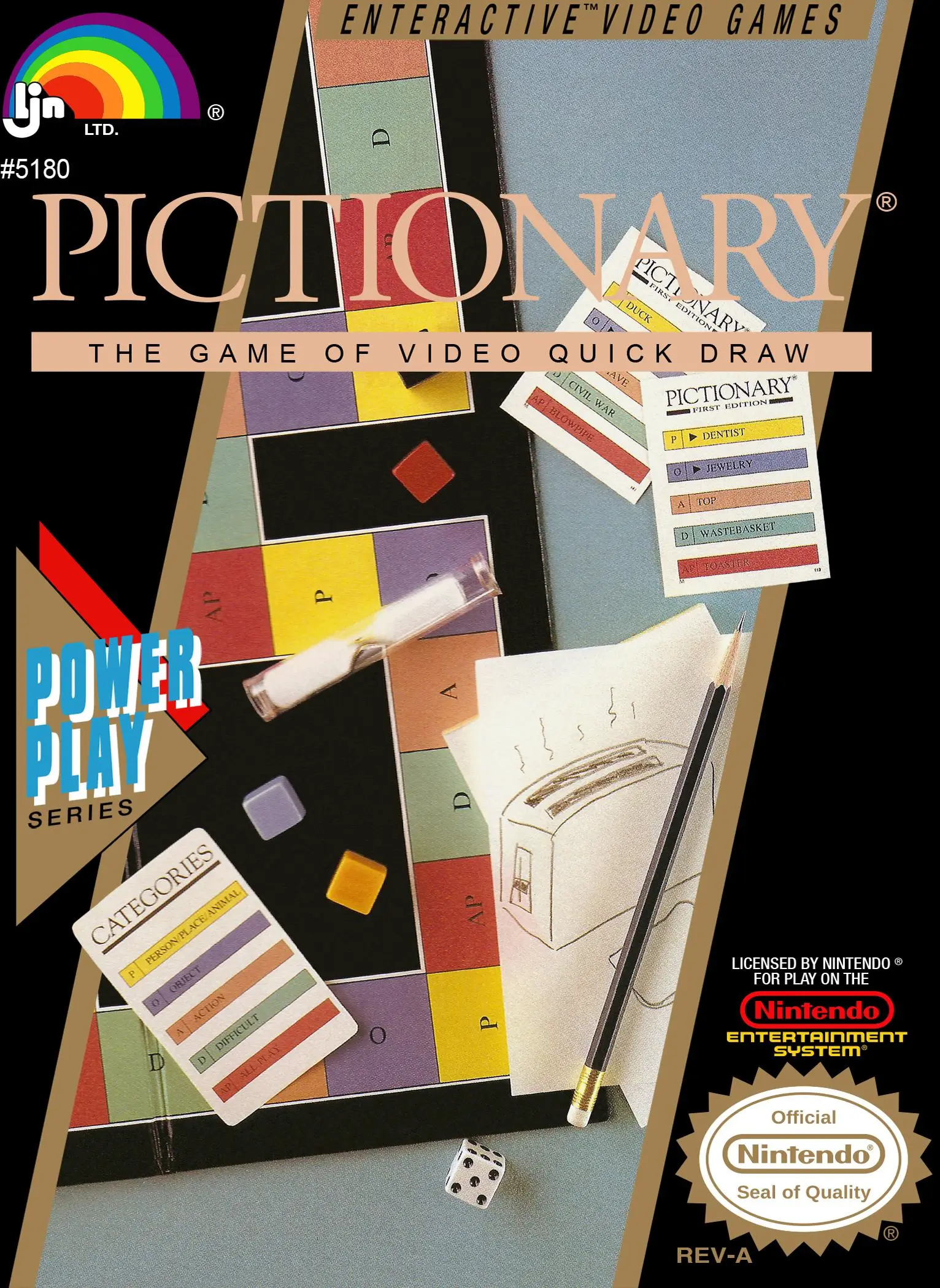 Capa de Pictionary: The Game of Video Quick Draw