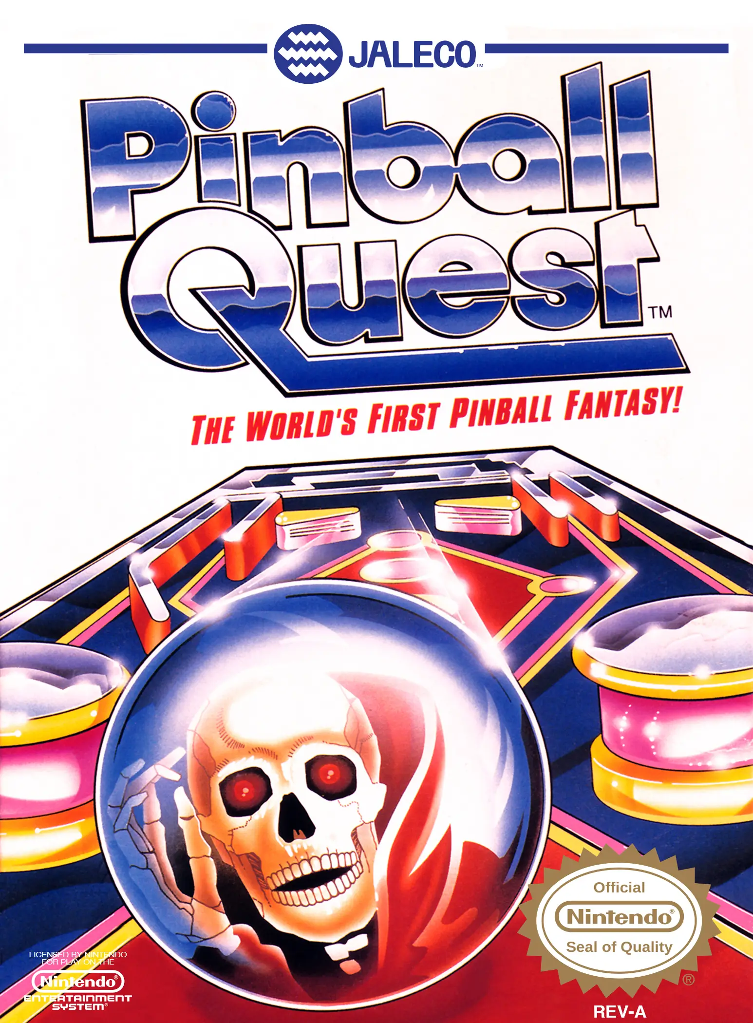 Capa de Pinball Quest