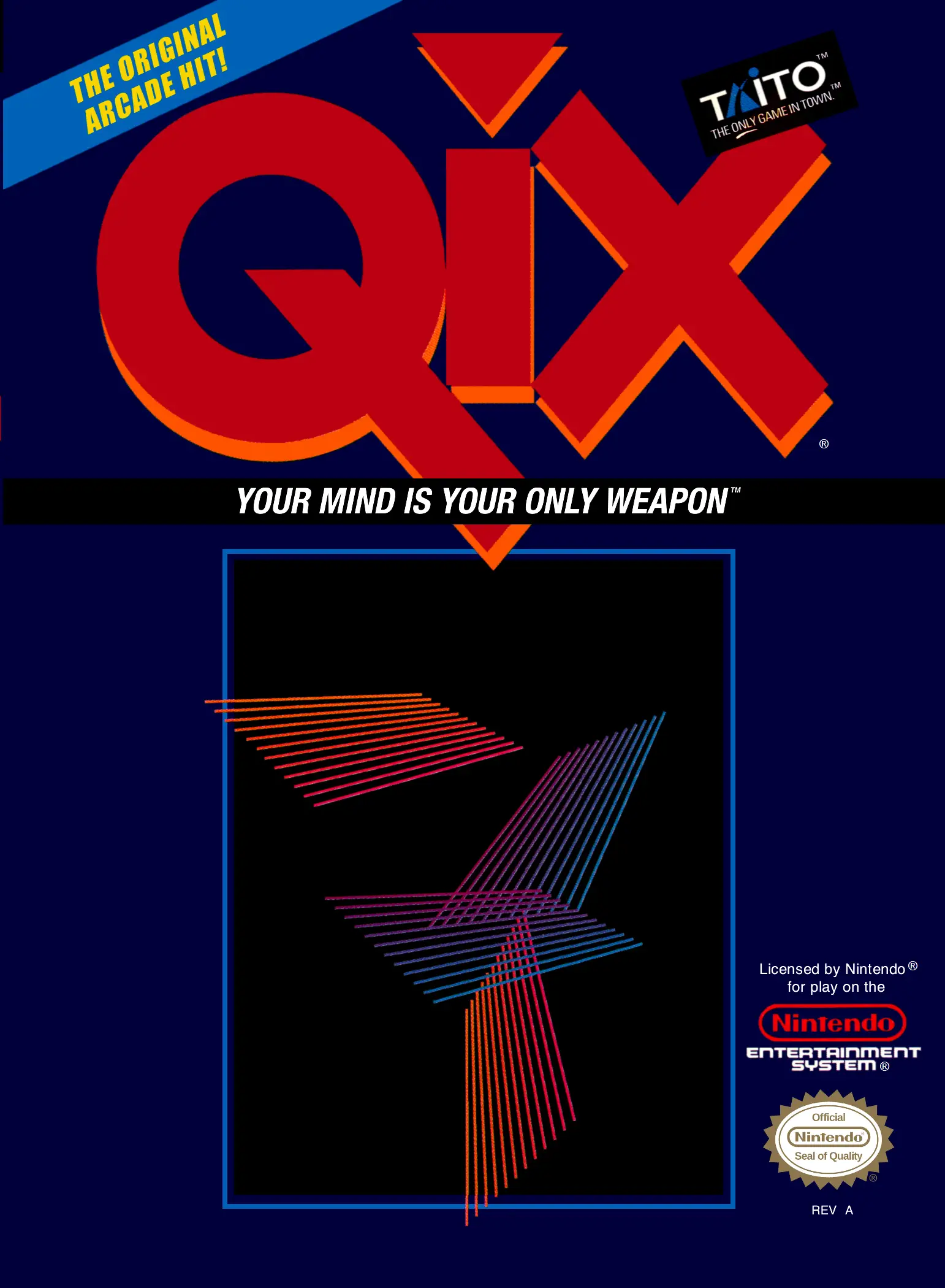 Capa de Qix