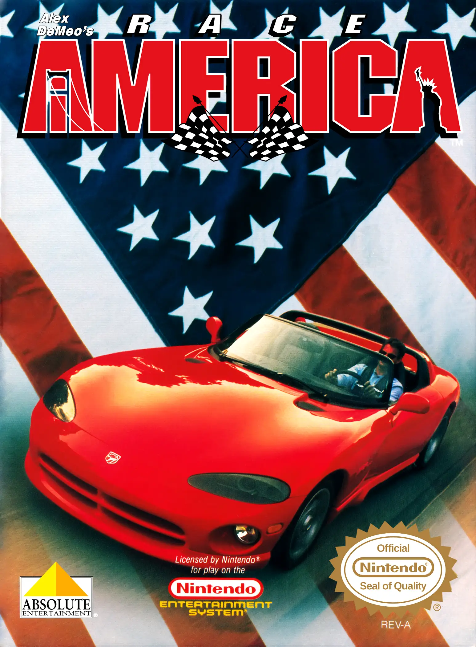 Capa de Race America