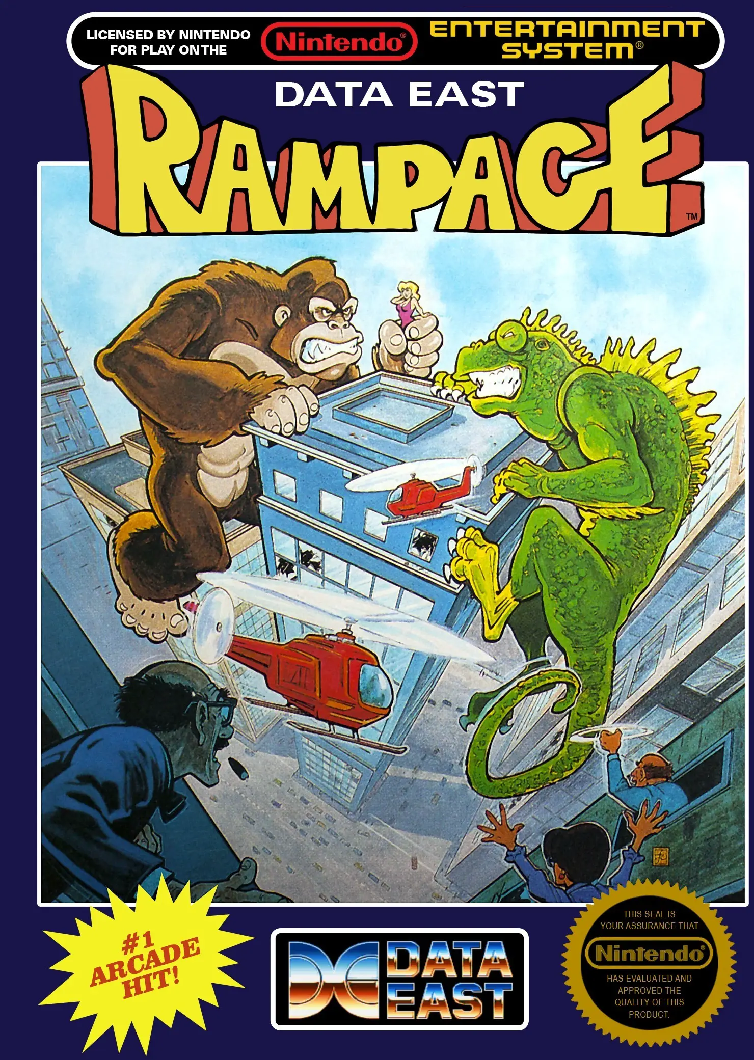 Capa de Rampage