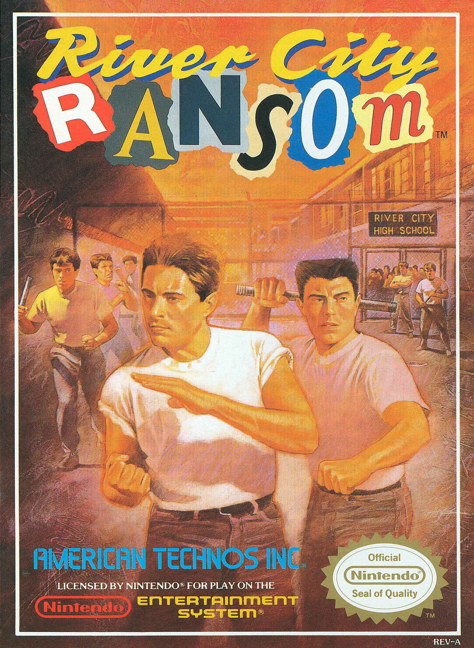 Capa de River City Ransom
