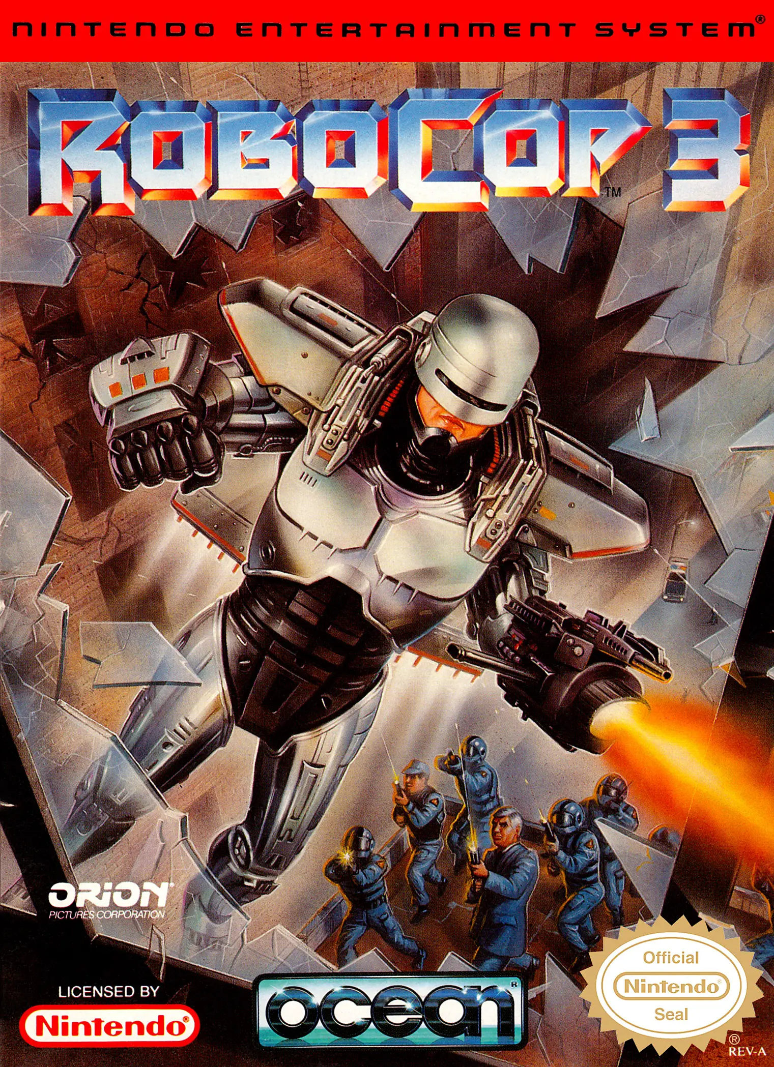 Capa de RoboCop 3