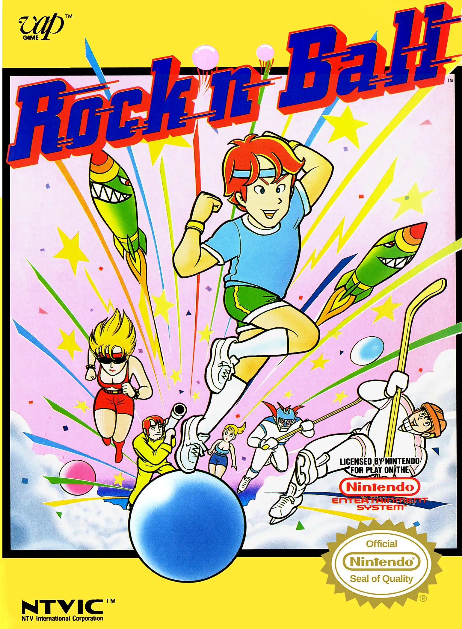 Capa de Rock 'n' Ball