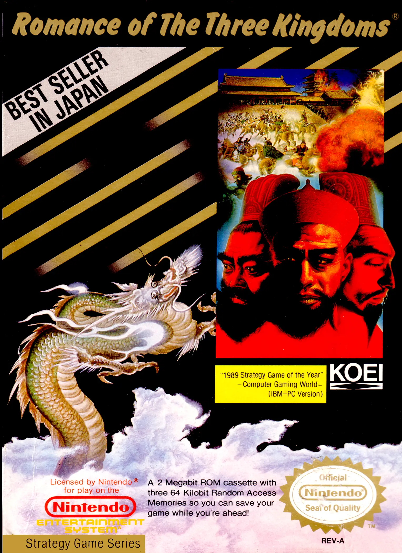 Capa de Romance of the Three Kingdoms