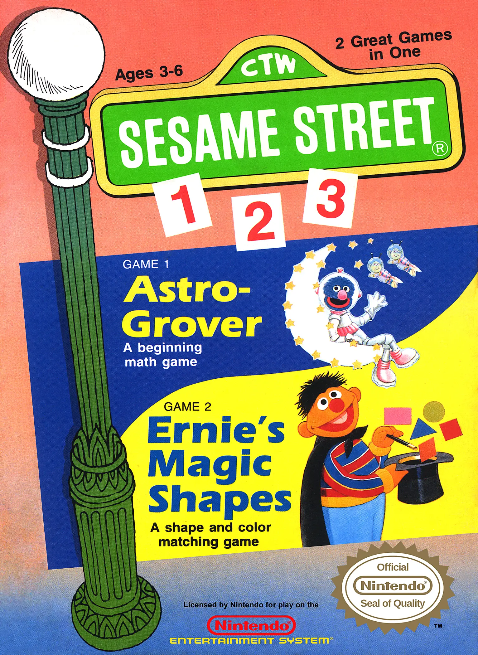 Capa de Sesame Street 1 2 3