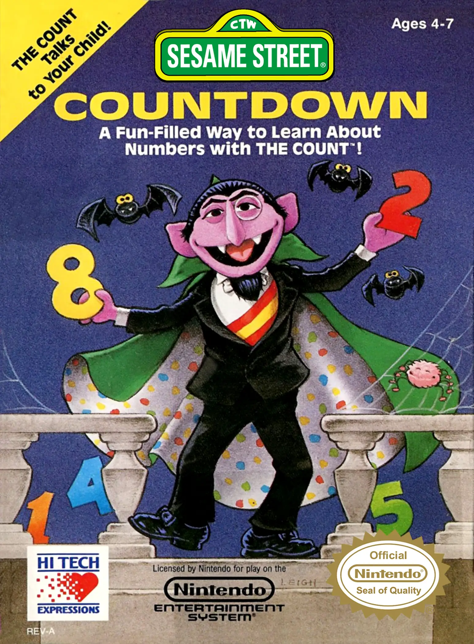 Capa de Sesame Street Countdown
