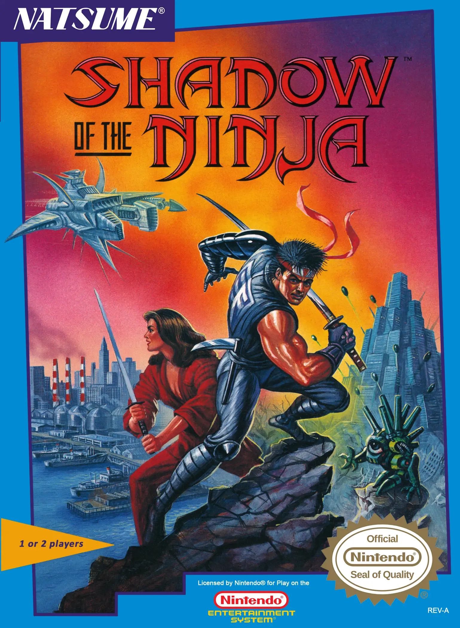 Capa de Shadow of the Ninja