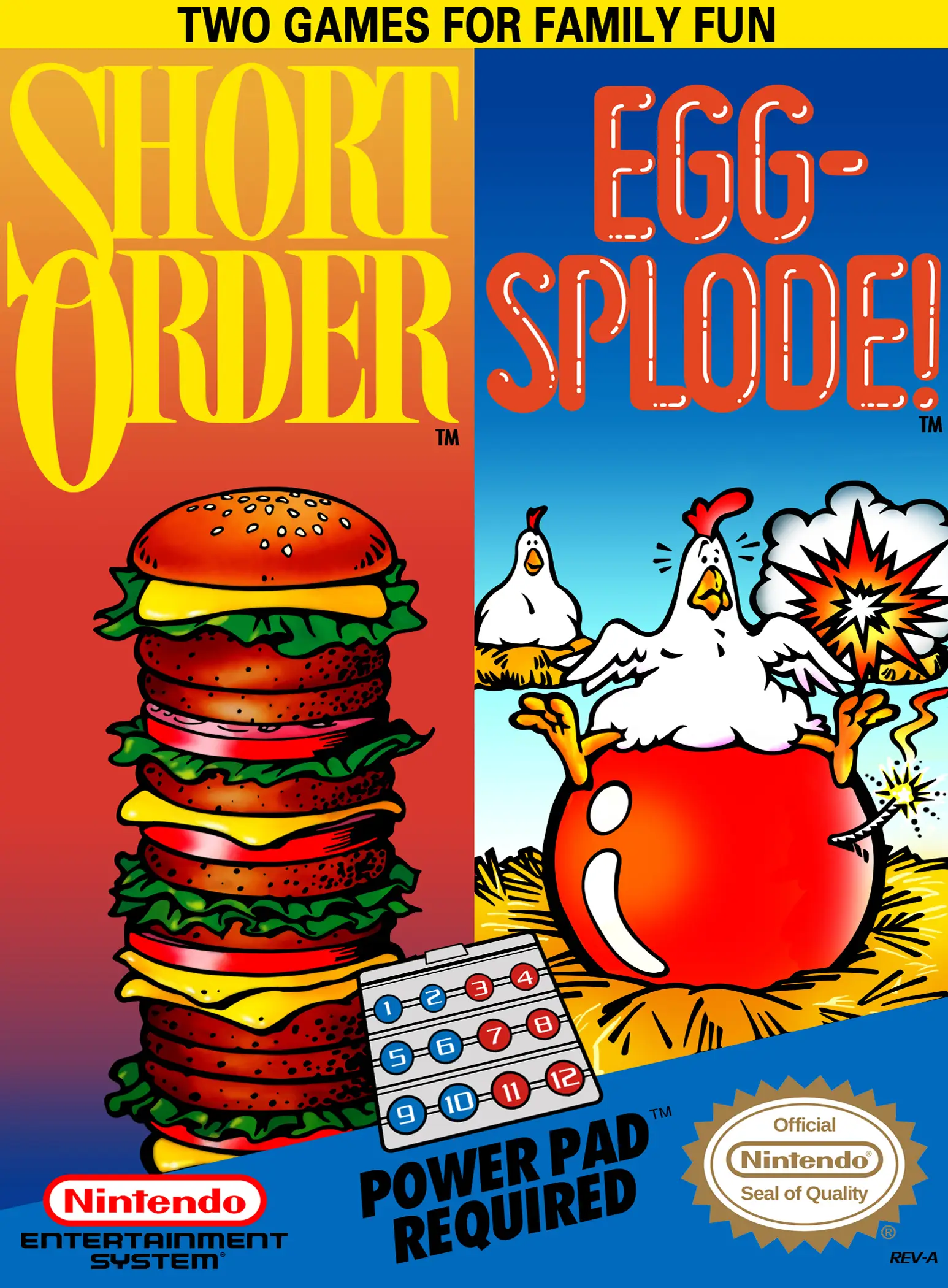 Capa de Short Order / Eggsplode!