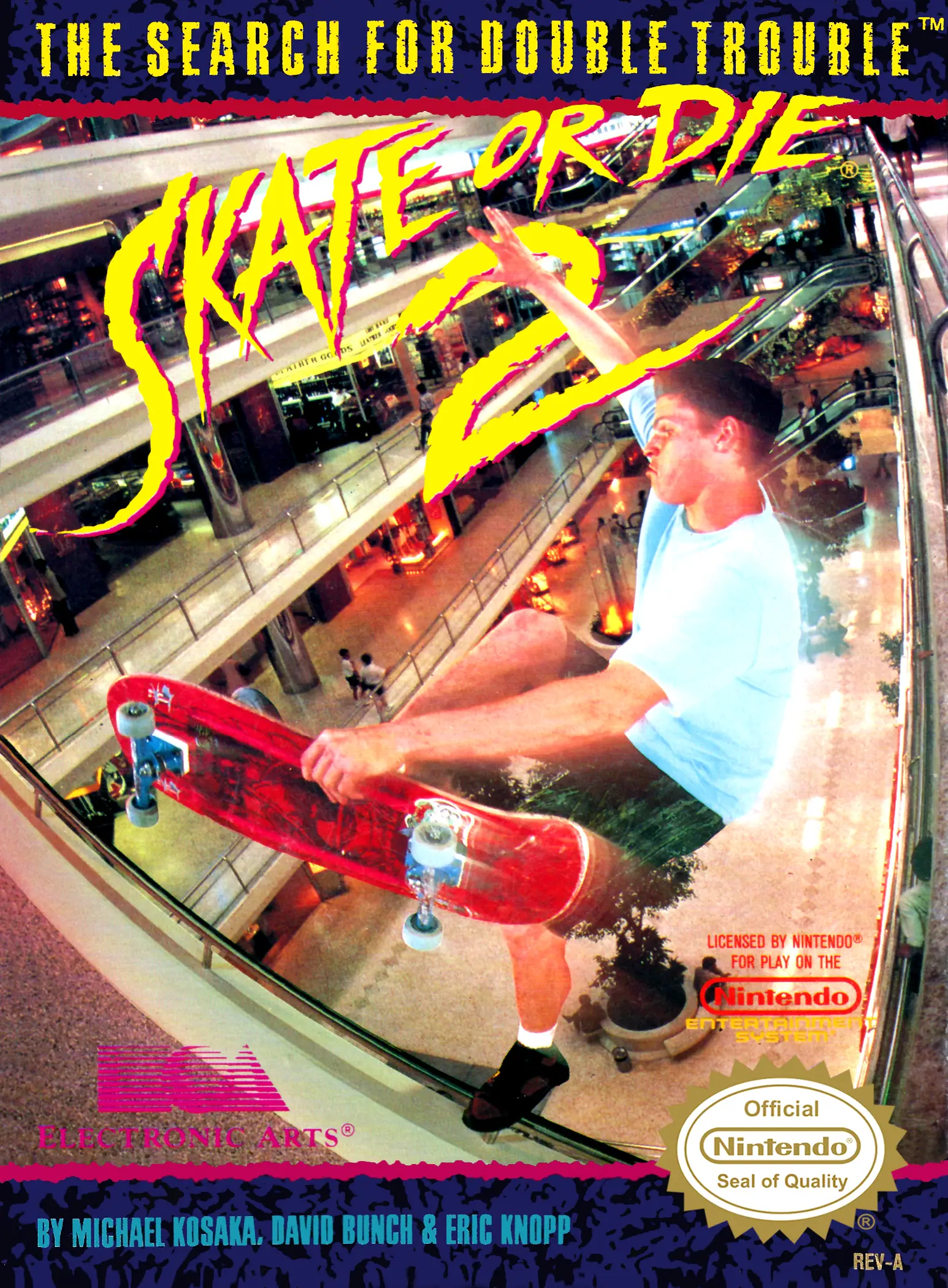 Capa de Skate or Die 2: The Search for Double Trouble