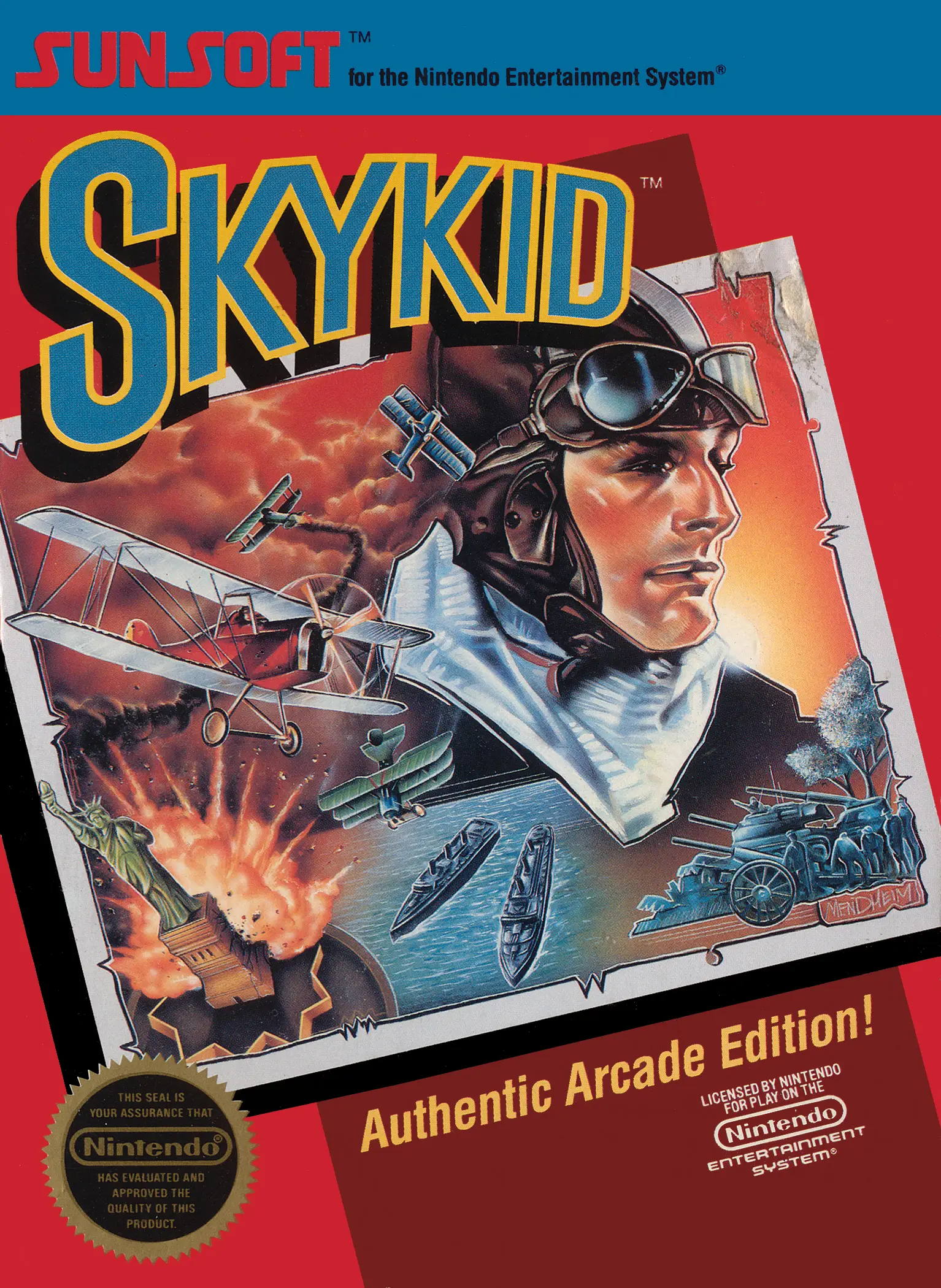 Capa de Sky Kid