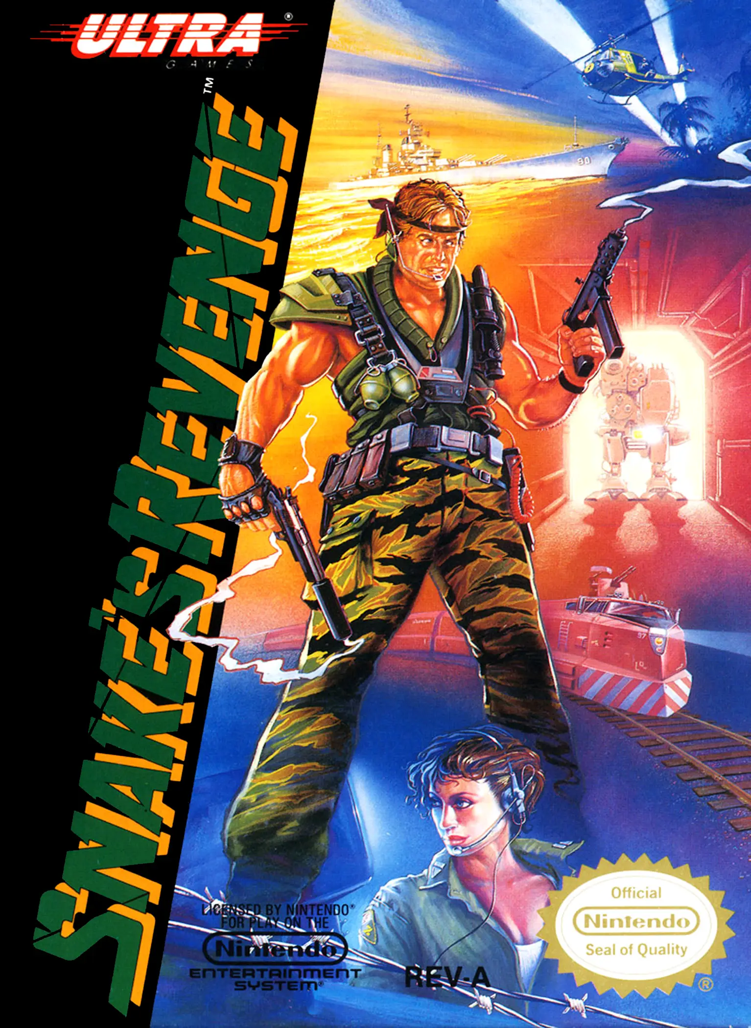 Capa de Snake's Revenge