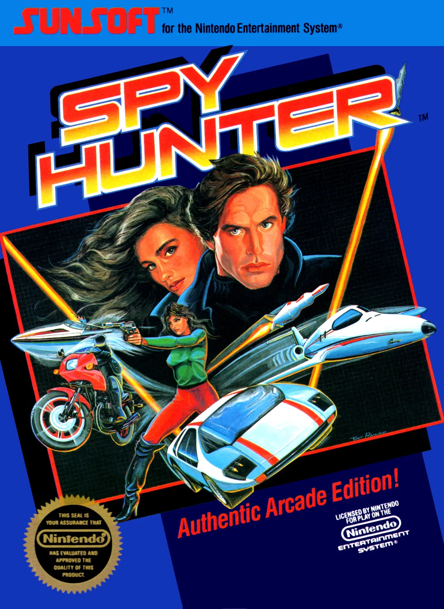 Capa de Spy Hunter [5 Screw]