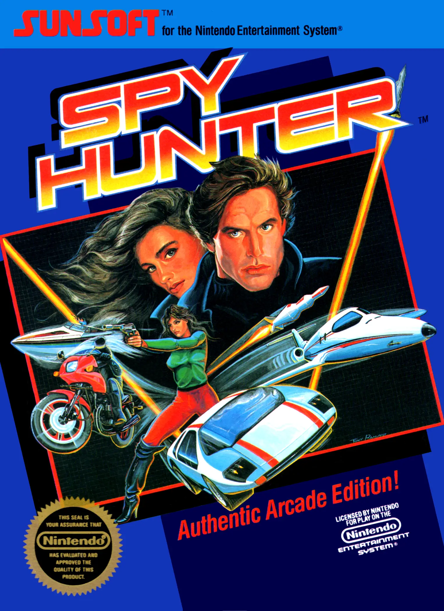 Capa de Spy Hunter