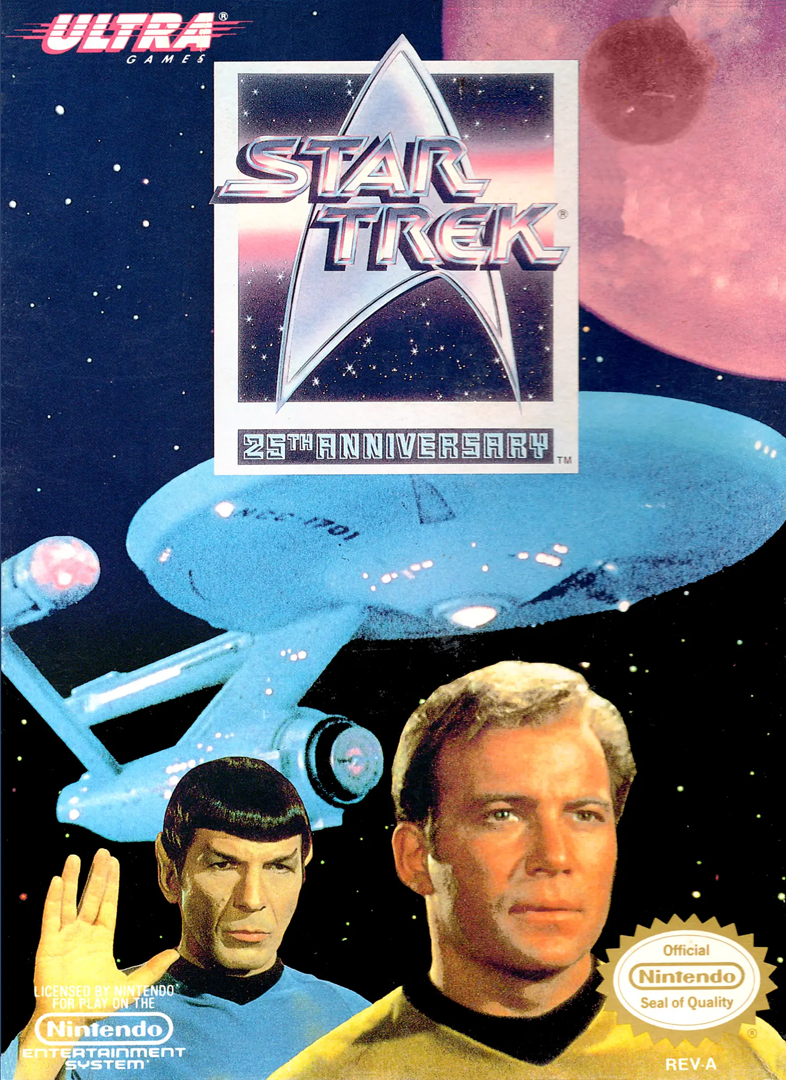 Capa de Star Trek: 25th Anniversary