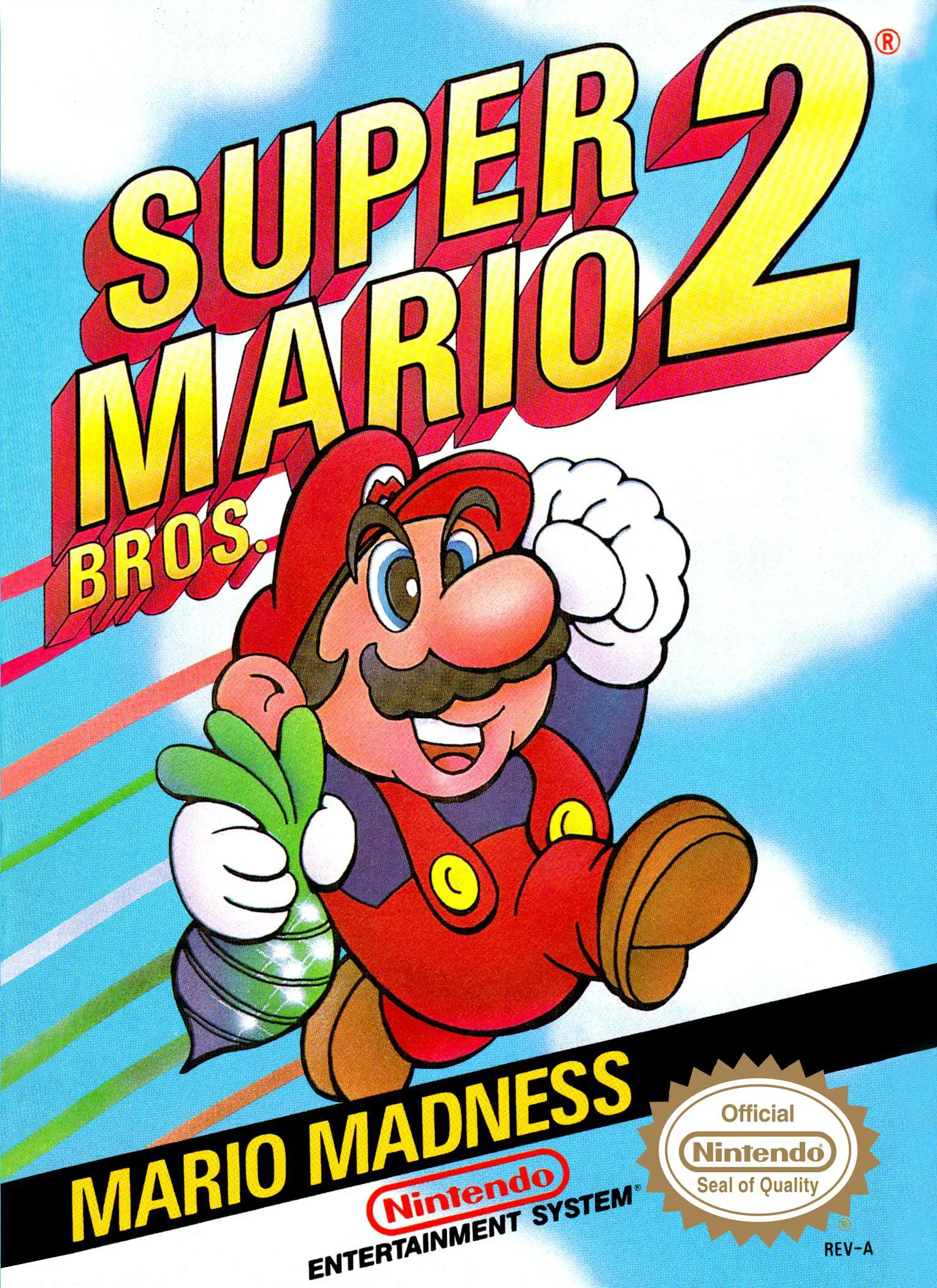 Capa de Super Mario Bros. 2