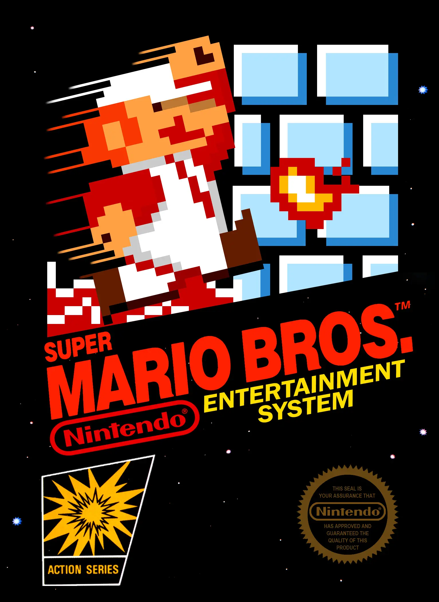 Capa de Super Mario Bros.