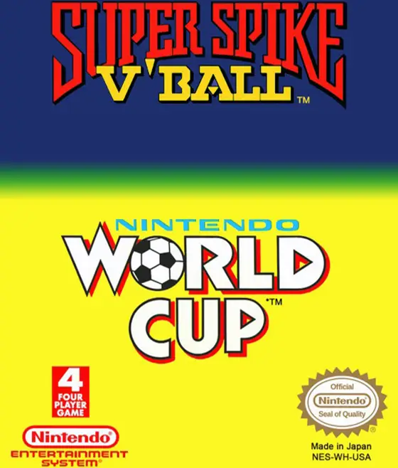 Capa de Super Spike V'Ball / Nintendo World Cup