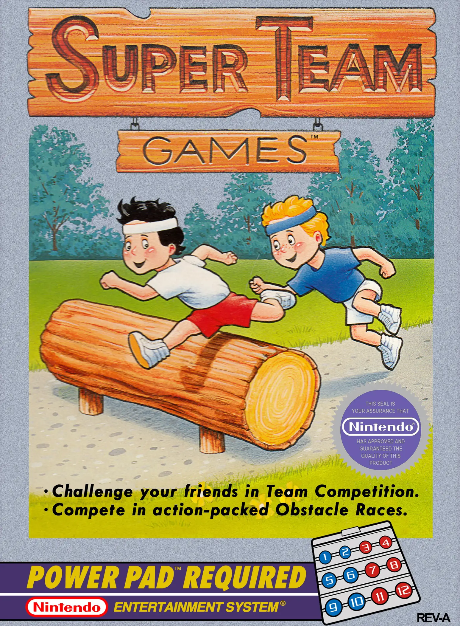 Capa de Super Team Games