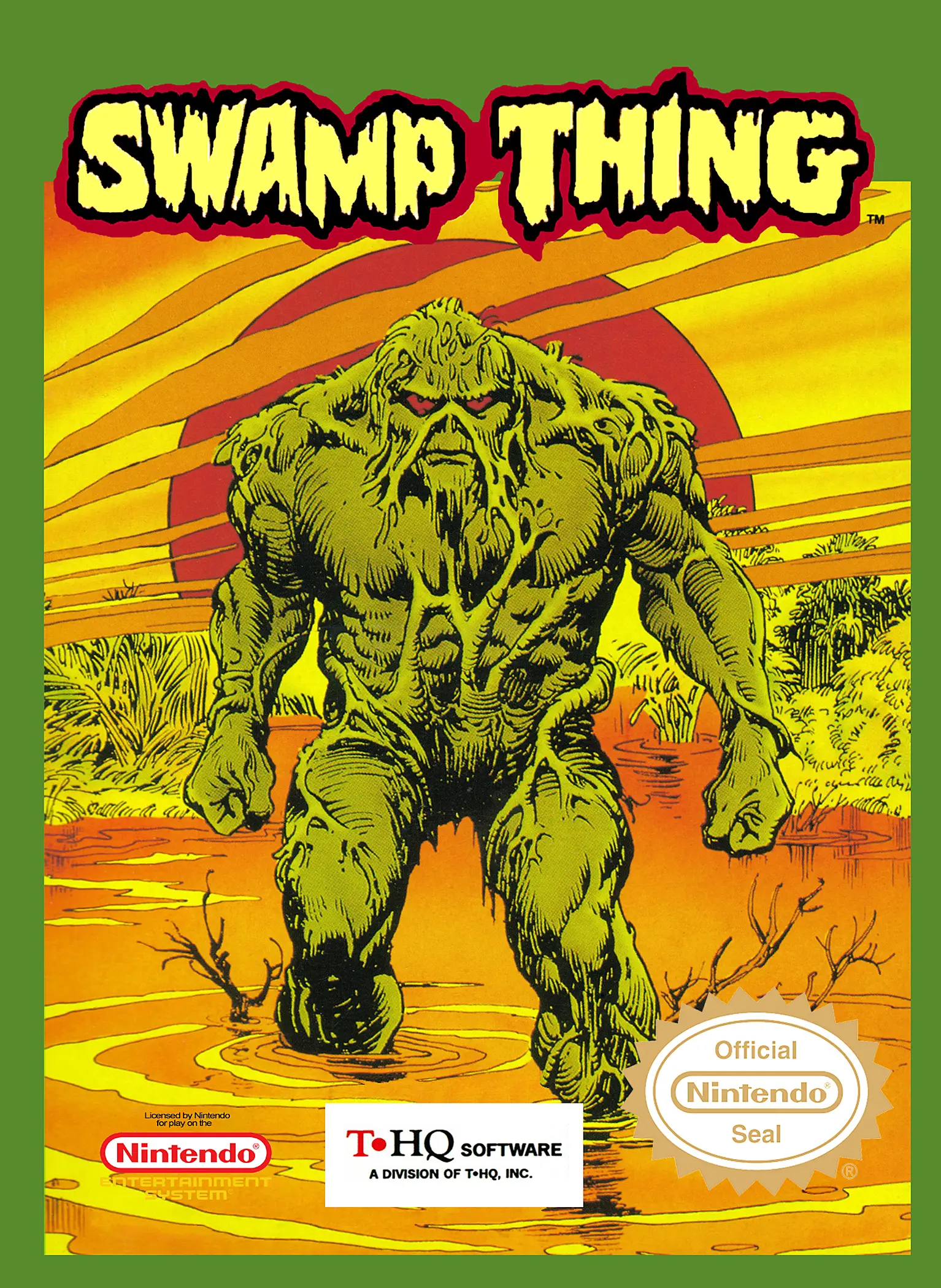 Capa de Swamp Thing
