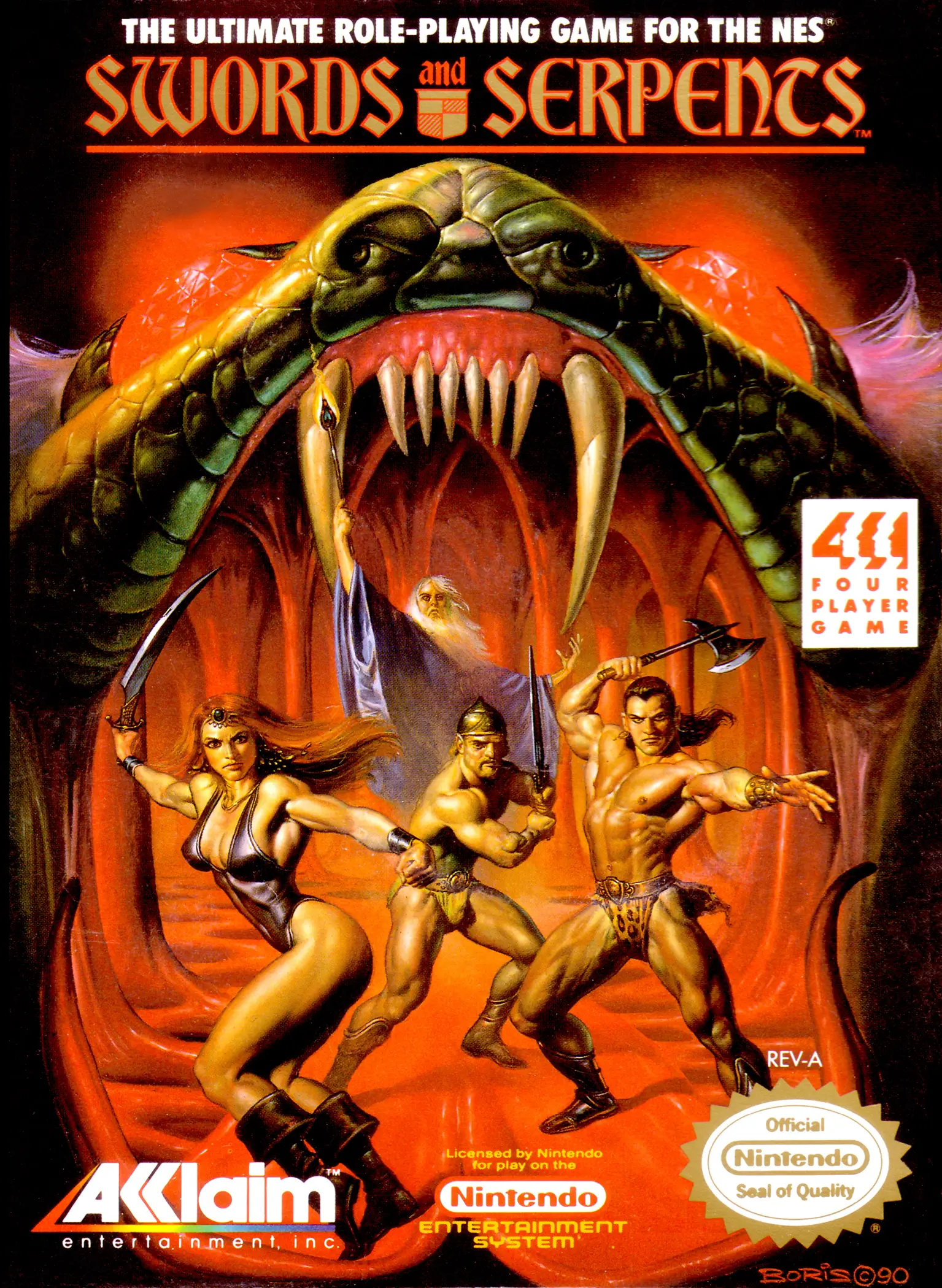 Capa de Swords and Serpents