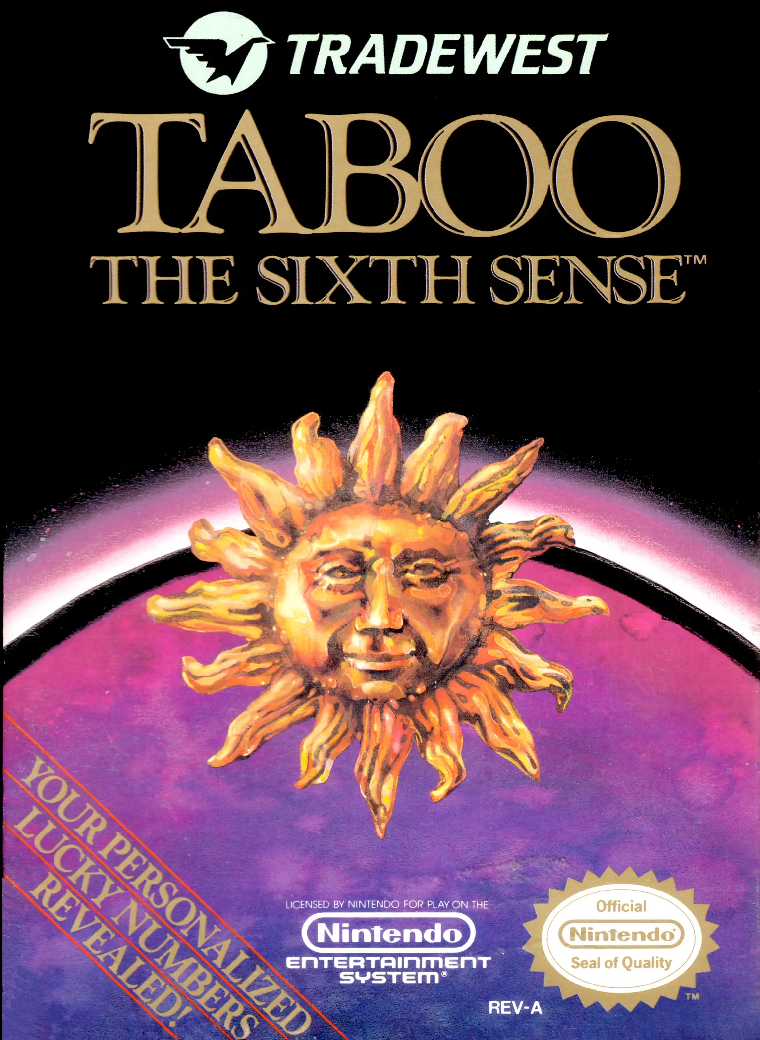 Capa de Taboo: The Sixth Sense